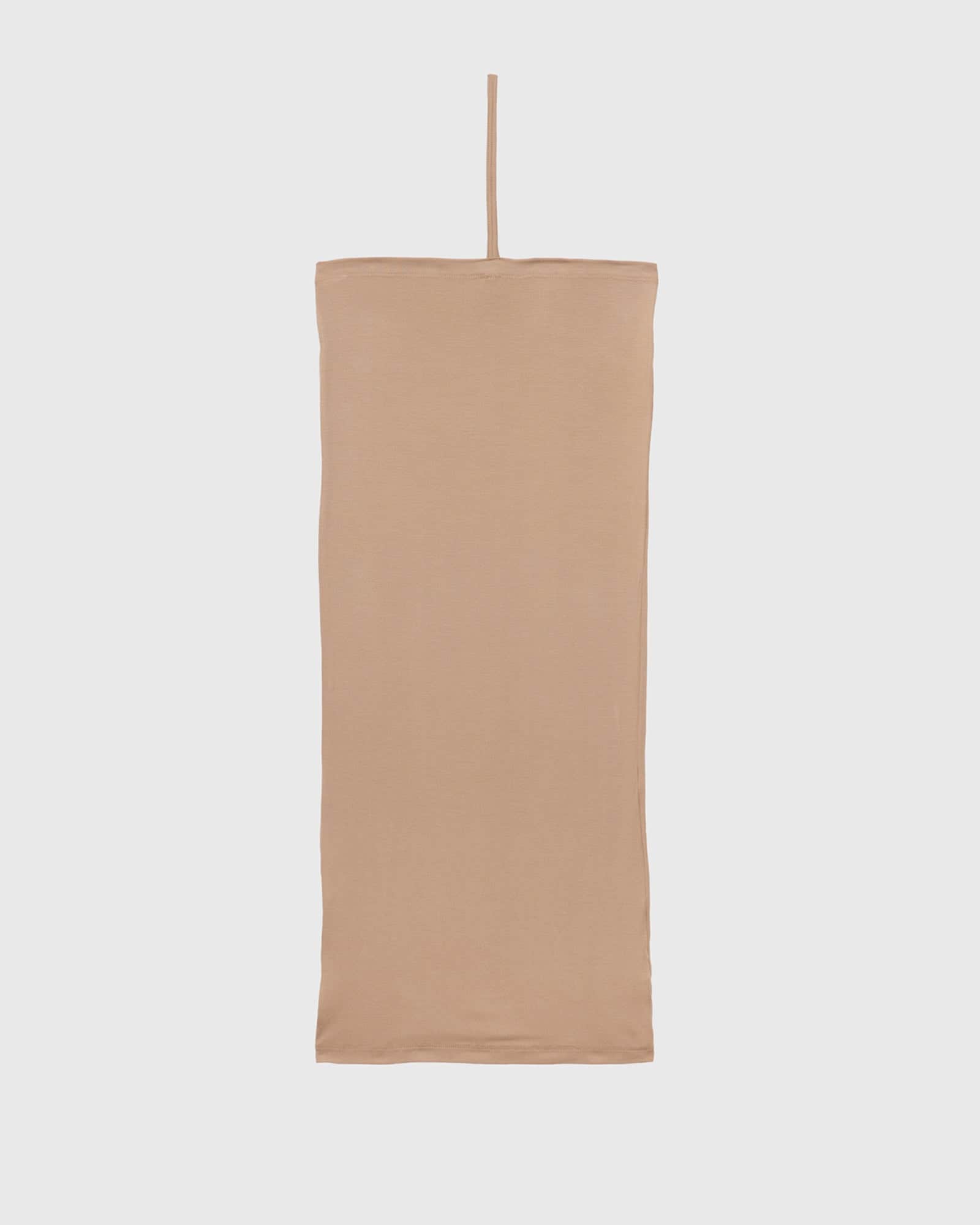 BASERANGE KNITTED NIDA ONE STRAP SLIP DRESS