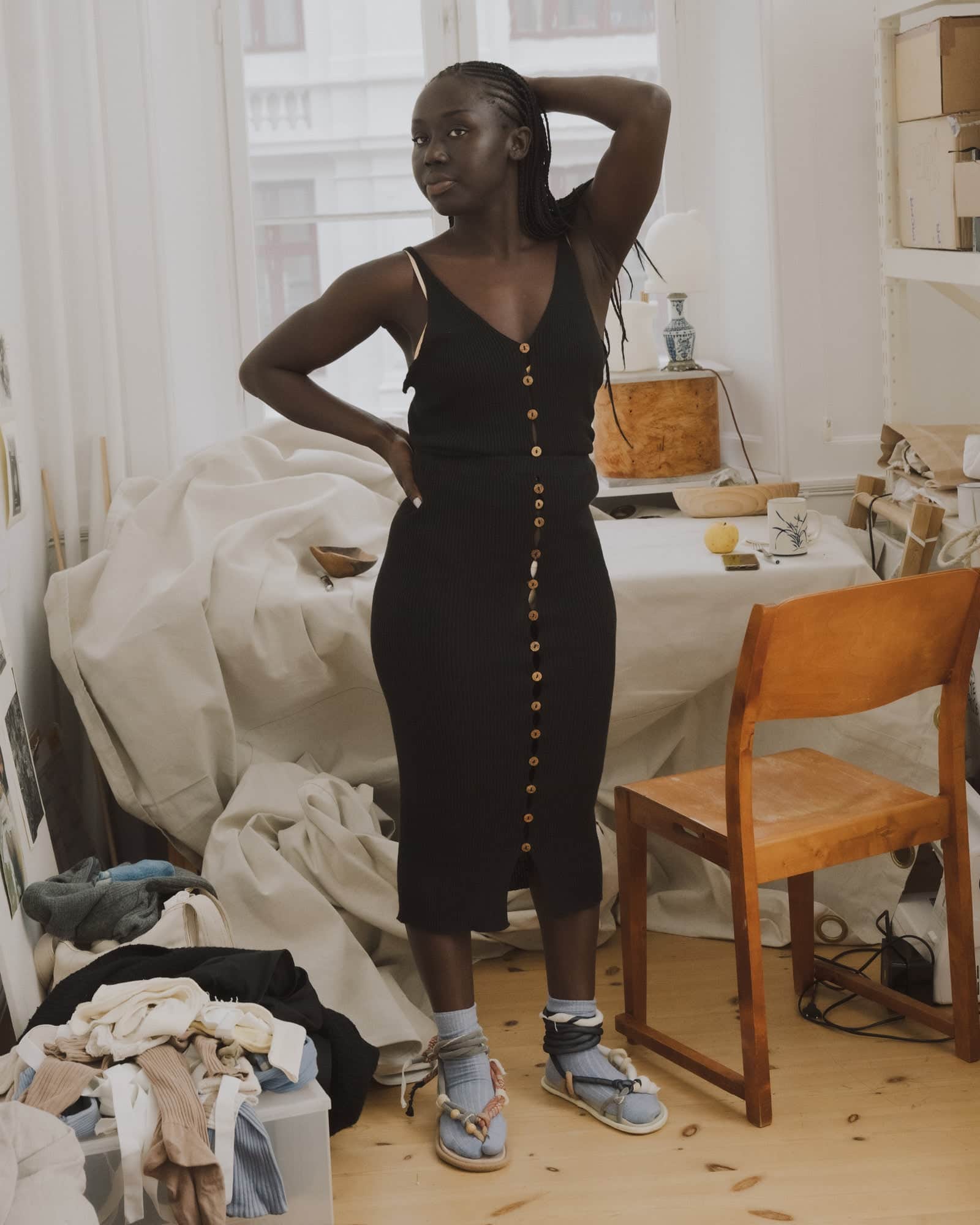 BASERANGE KNITTED ODER SKIRT