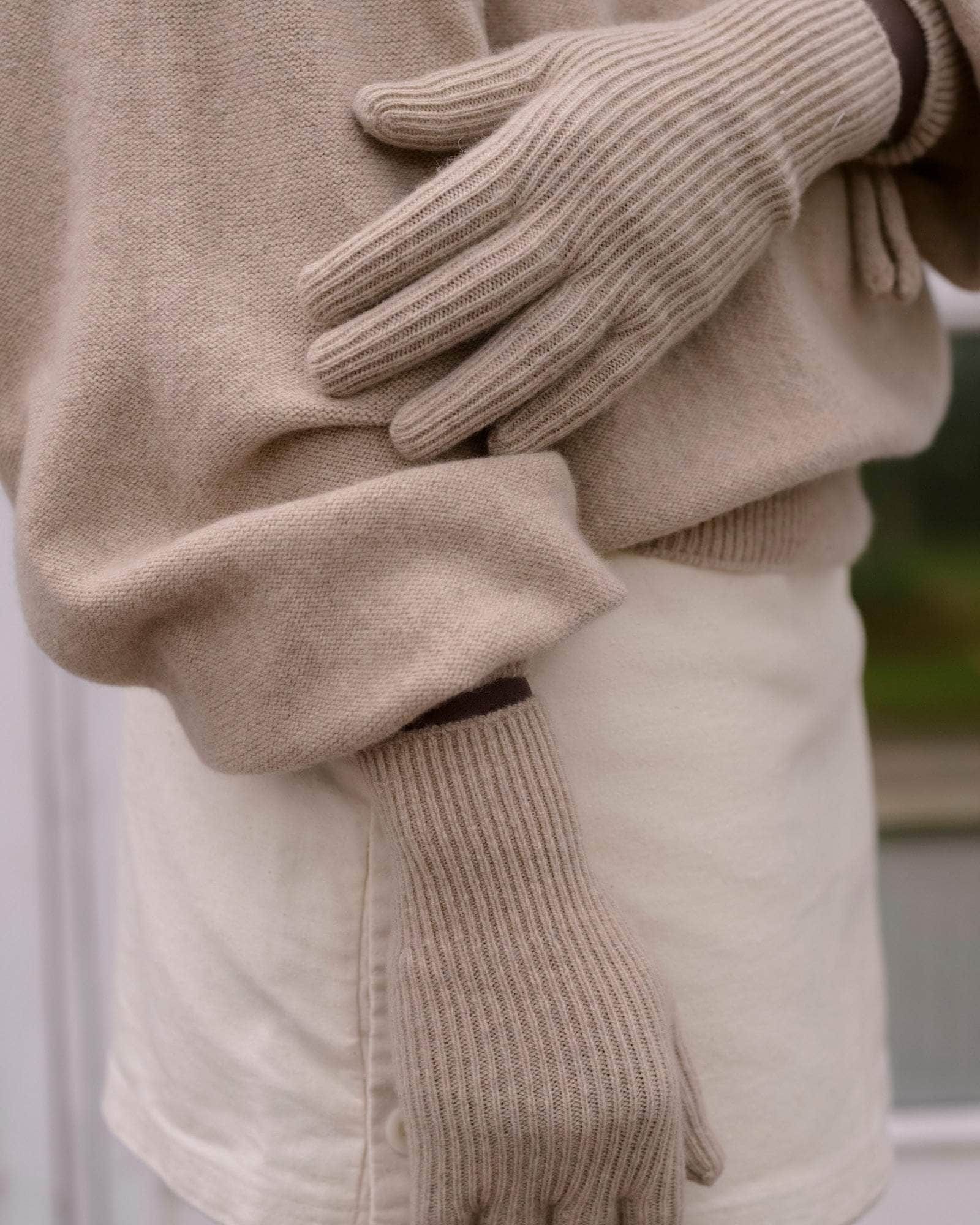  ONE SIZE RIBBED GLOVES