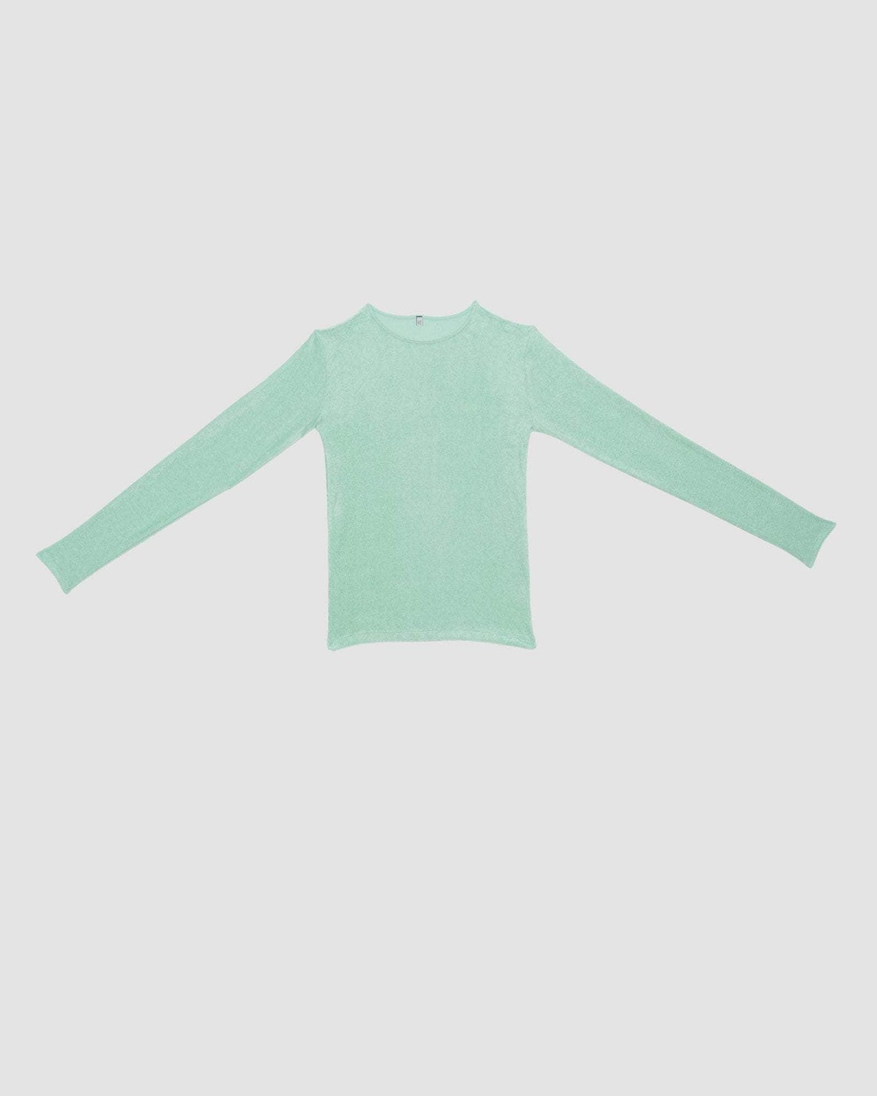 Omo Long Sleeve Tee in Telu green | ecovero-viscose | en | Baserange