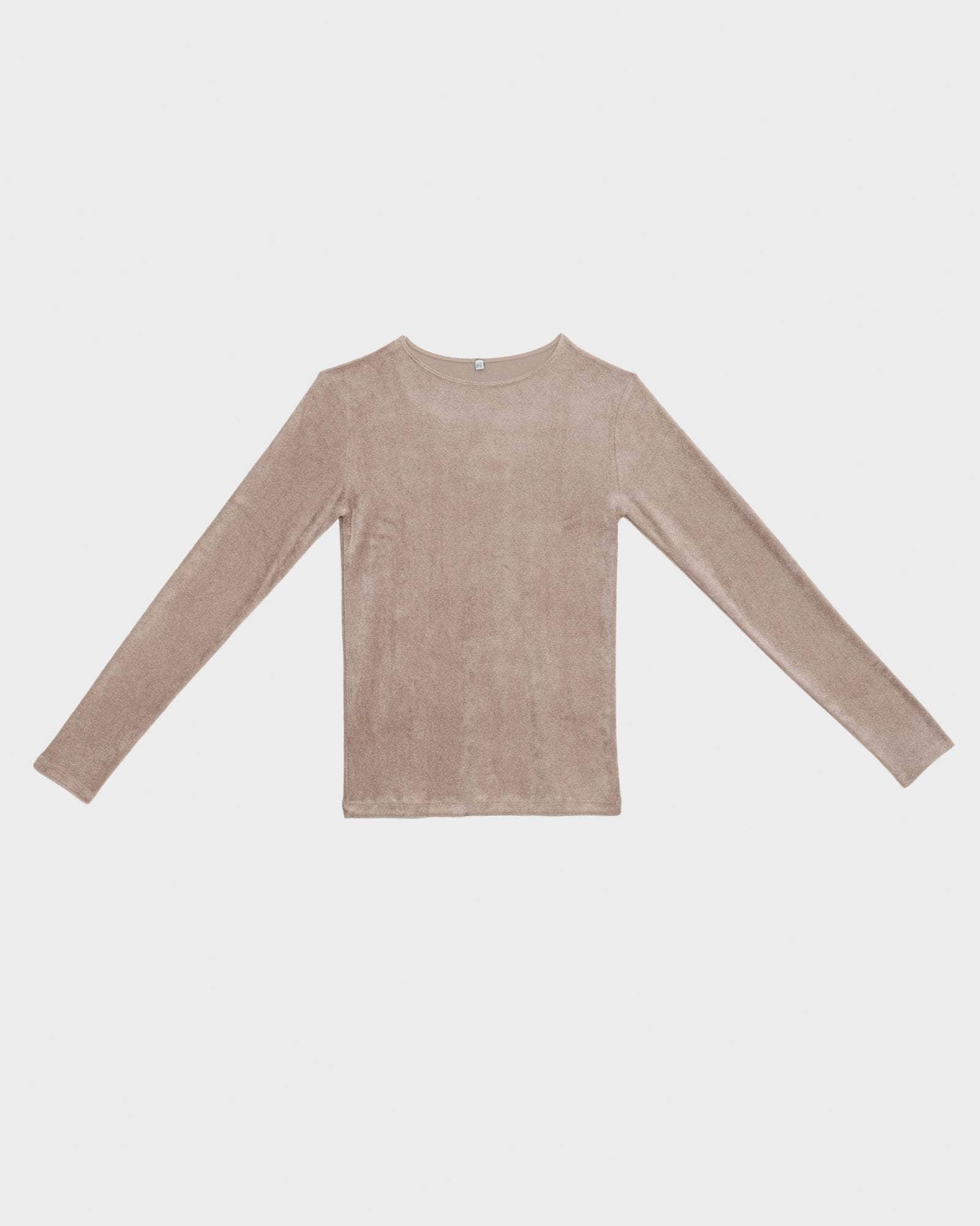 BASERANGE KNITTED OMO LONG SLEEVE TEE
