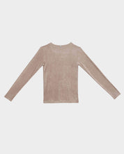 BASERANGE KNITTED OMO LONG SLEEVE TEE