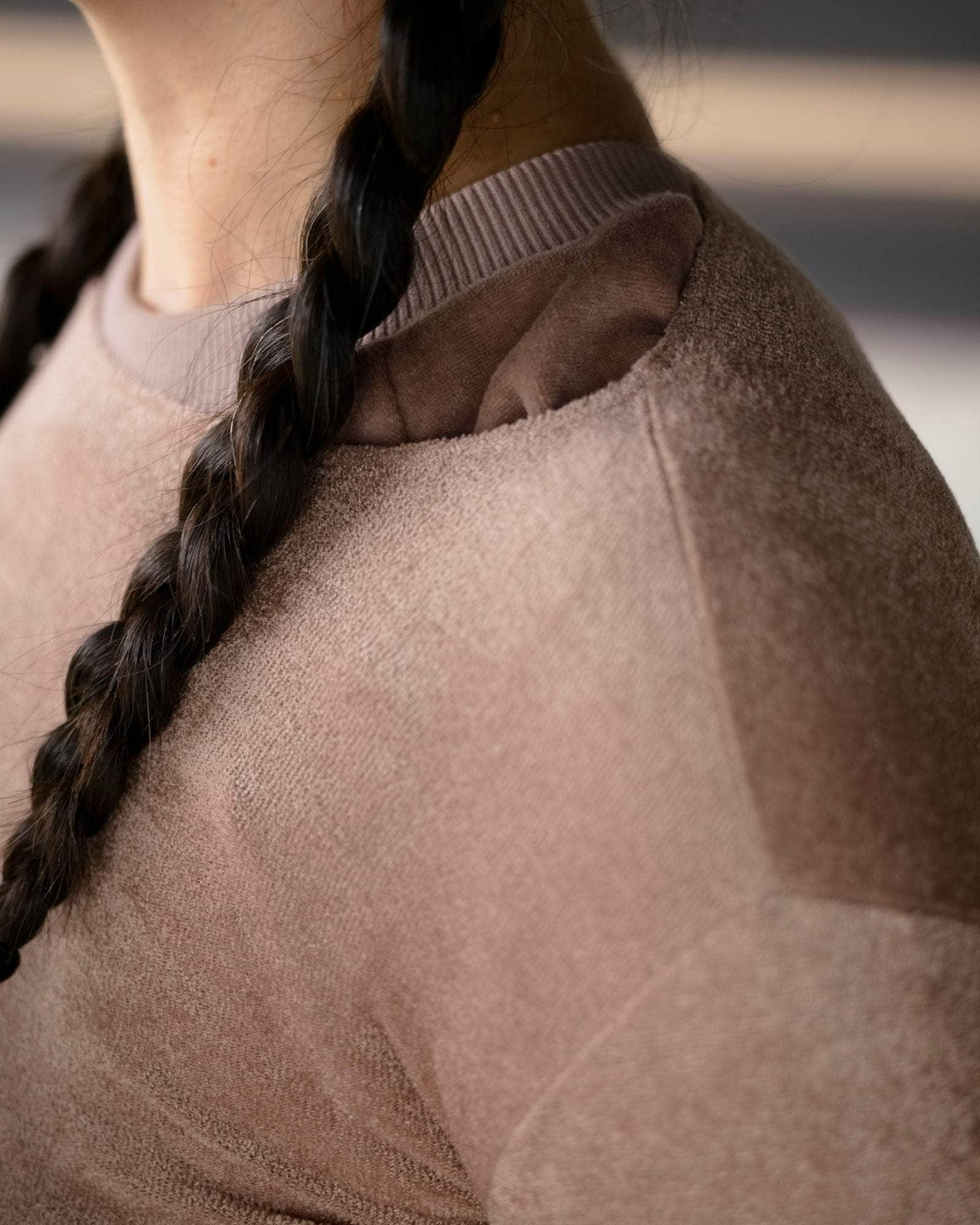 BASERANGE KNITTED OMO LONG SLEEVE TEE