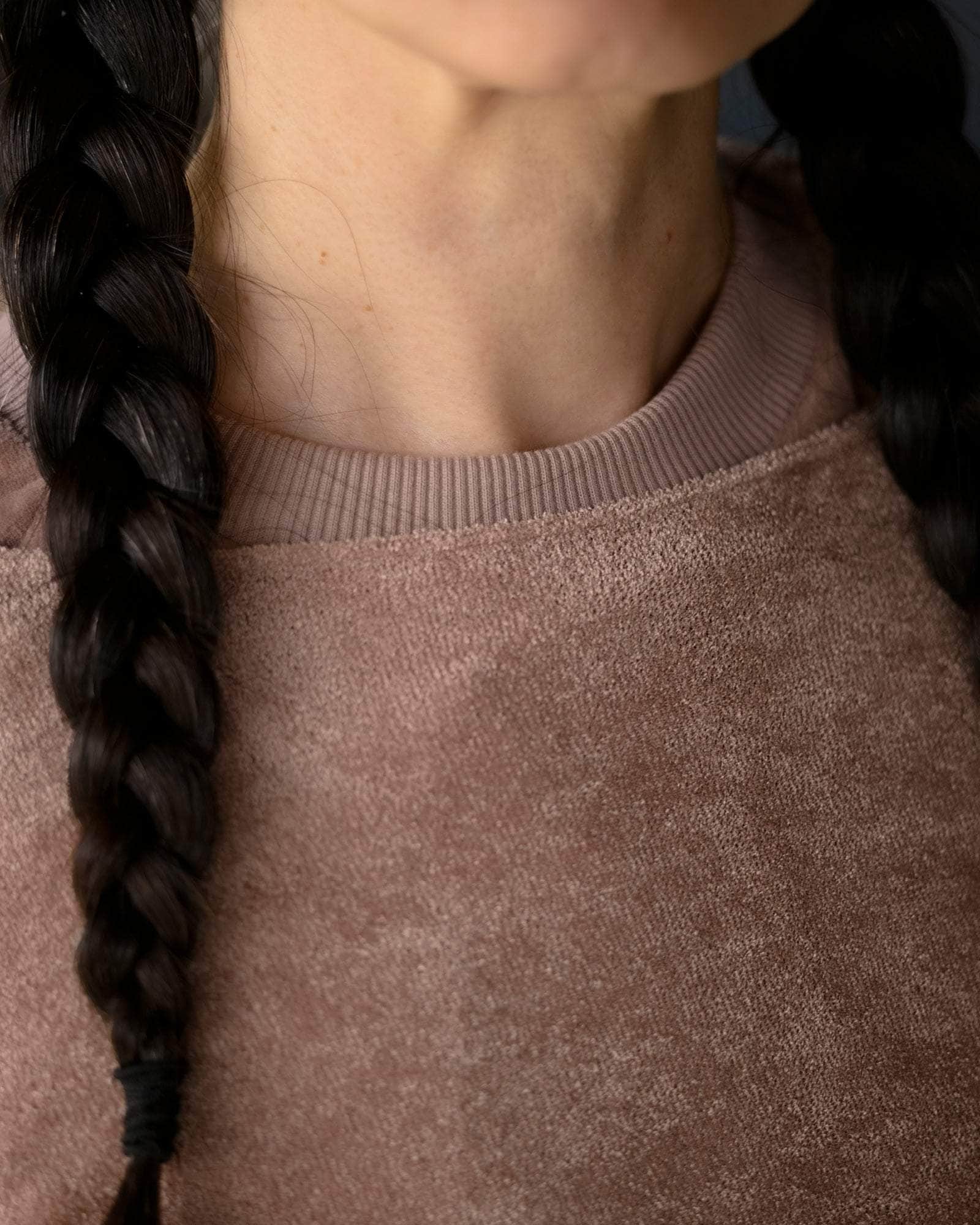 BASERANGE KNITTED OMO LONG SLEEVE TEE