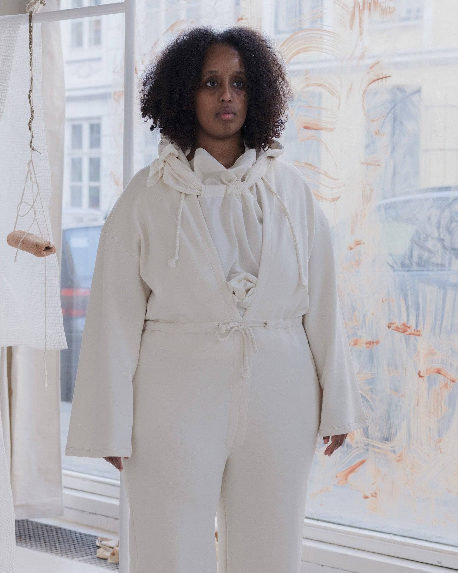 BASERANGE KNITTED ORDU JUMPSUIT