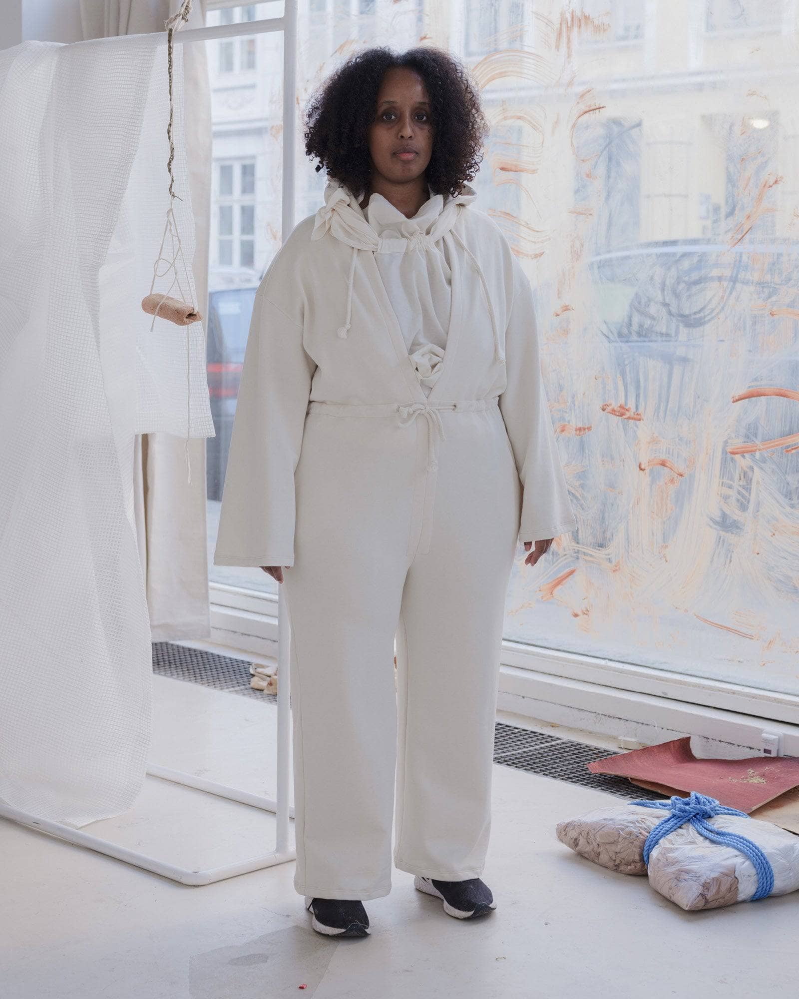 BASERANGE KNITTED ORDU JUMPSUIT