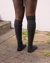 BASERANGE KNITTED OVERKNEE SOCKS