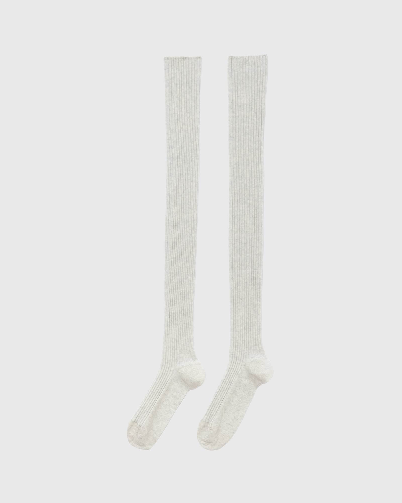 BASERANGE KNITTED OVERKNEE SOCKS