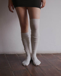 ハイソックス - GREY MELANGE / 36-39