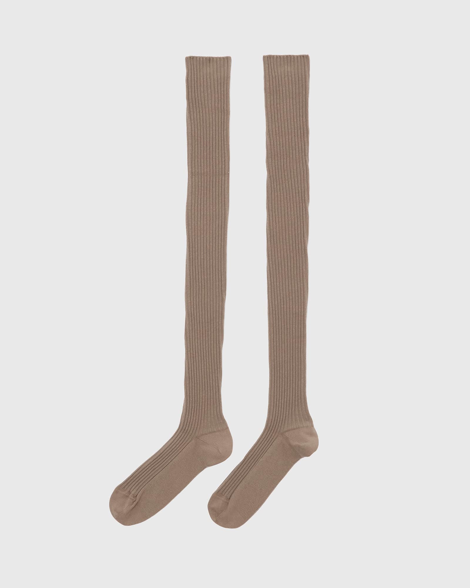BASERANGE KNITTED OVERKNEE SOCKS