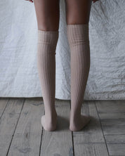 BASERANGE KNITTED OVERKNEE SOCKS