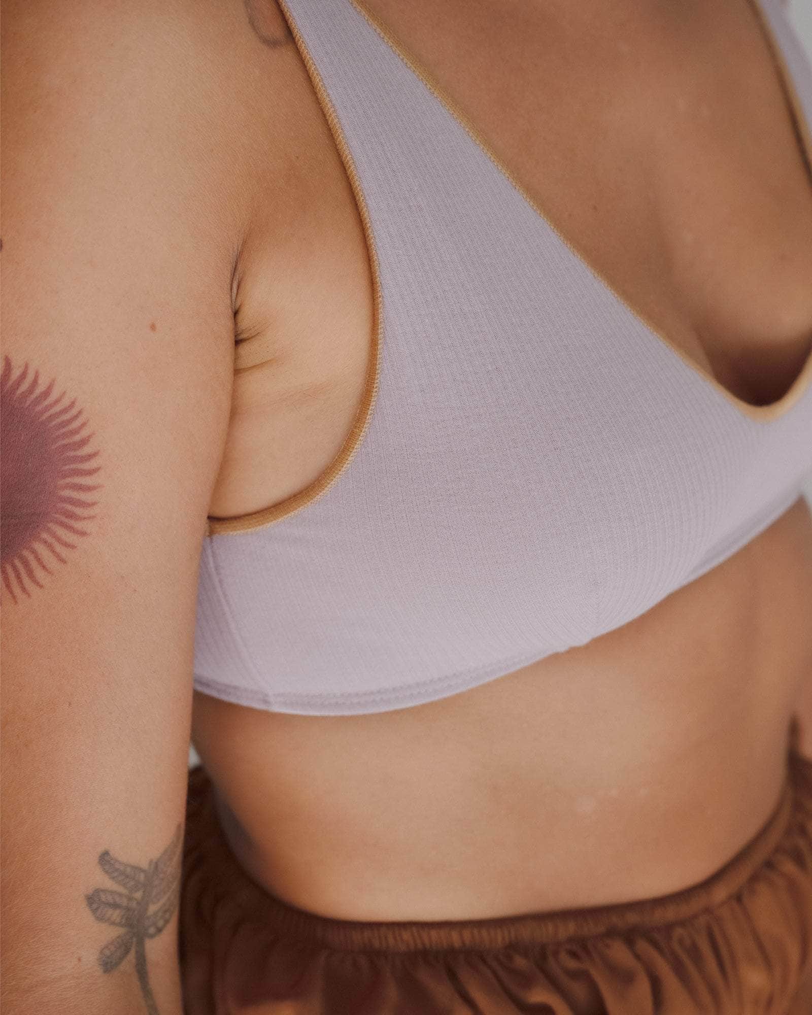 BASERANGE KNITTED PAM BRA