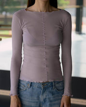 BASERANGE KNITTED PAMA LONG SLEEVE TEE