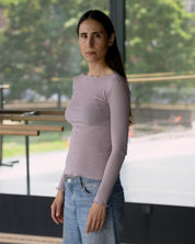 BASERANGE KNITTED PAMA LONG SLEEVE TEE