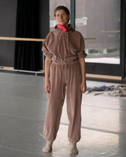 BASERANGE KNITTED PILLOW SWEATPANTS