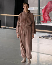 BASERANGE KNITTED PILLOW SWEATPANTS