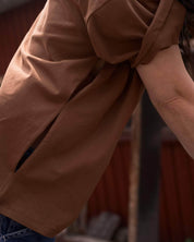 BASERANGE KNITTED PIN TEE SHIRT