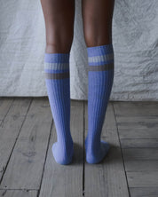 BASERANGE KNITTED RACE KNEE SOCKS