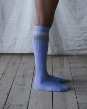 BASERANGE KNITTED RACE KNEE SOCKS