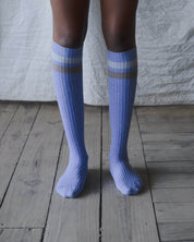 BASERANGE KNITTED RACE KNEE SOCKS