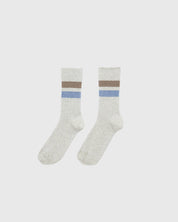 BASERANGE KNITTED RACE OVERANKLE SOCKS