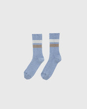 BASERANGE KNITTED RACE OVERANKLE SOCKS