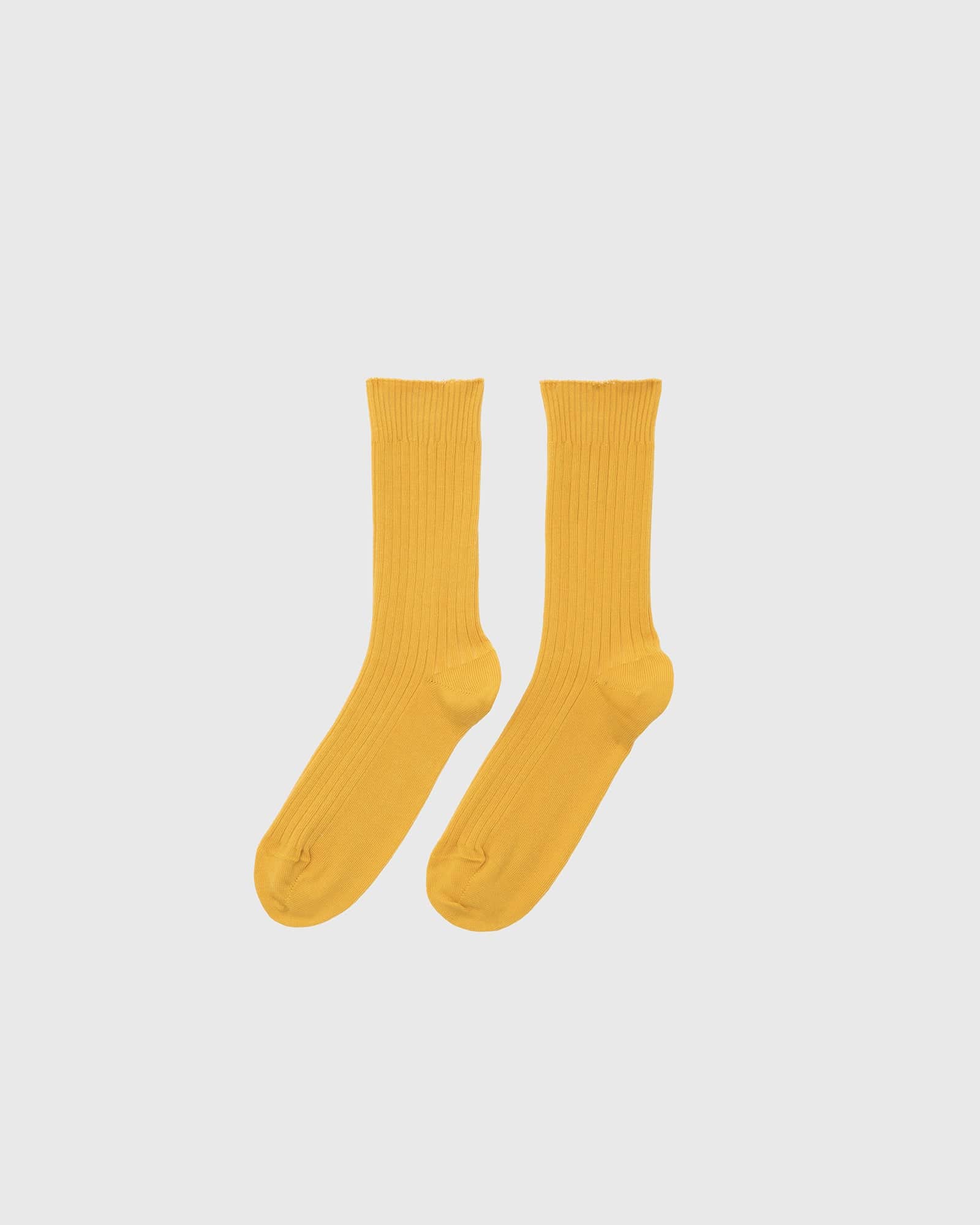 BASERANGE KNITTED RIB OVERANKLE SOCKS