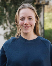 BASERANGE KNITTED RIM RAGLAN SWEATSHIRT