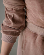 BASERANGE KNITTED RIM RAGLAN SWEATSHIRT