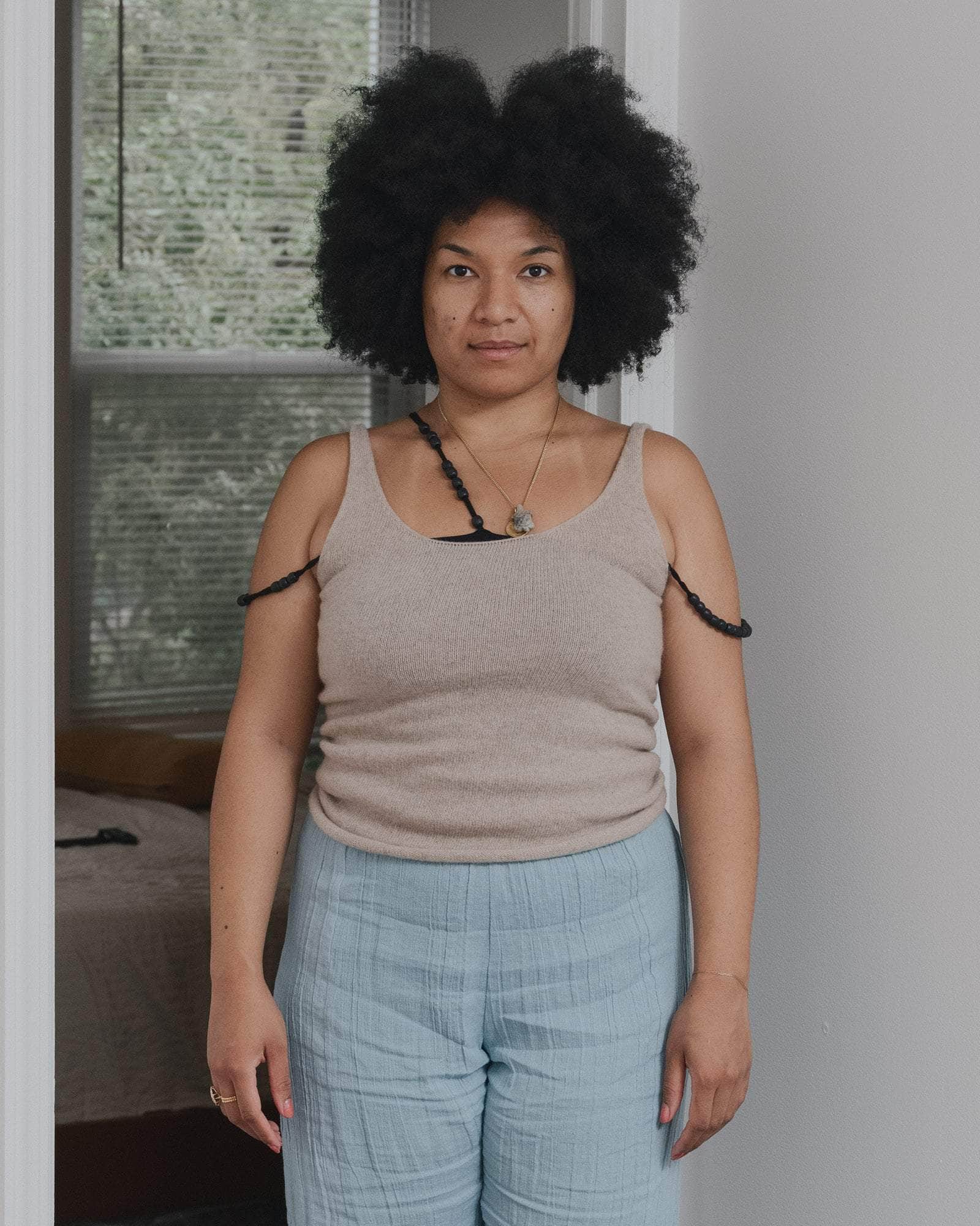 BASERANGE KNITTED RIM TANK