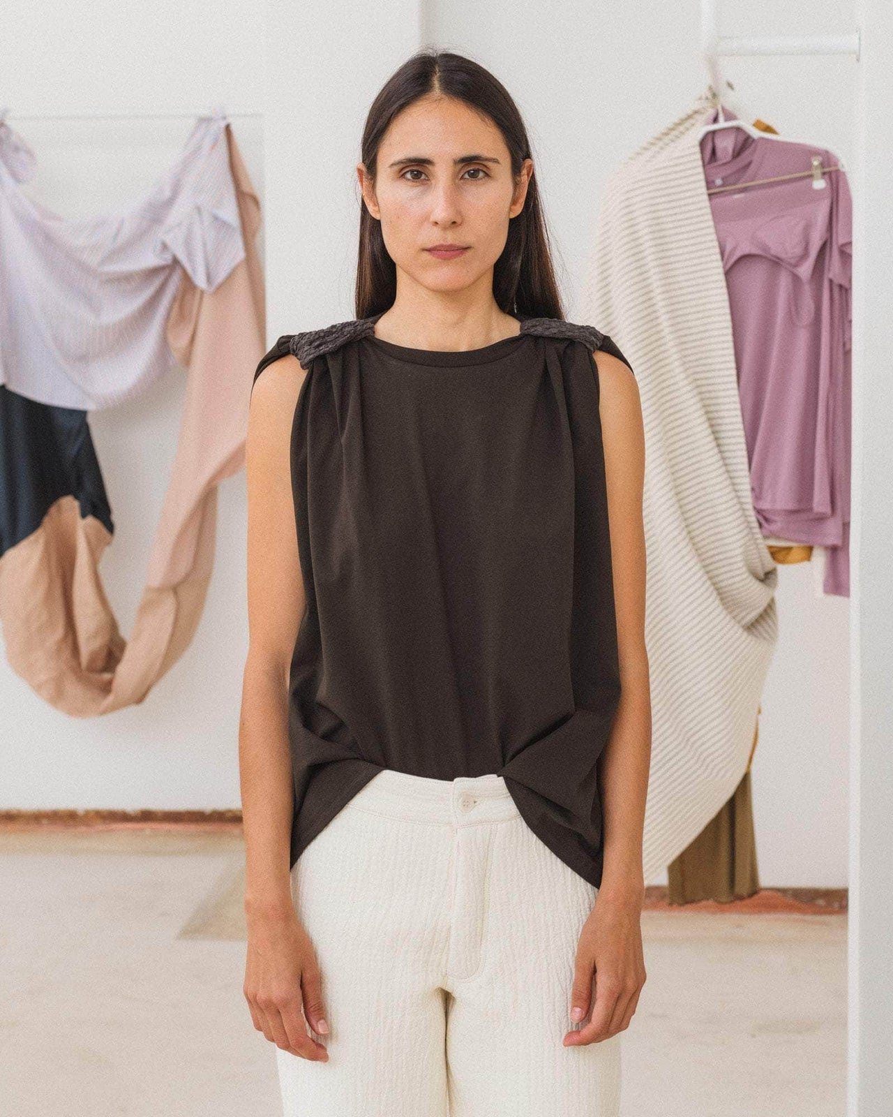 baserange débardeur rodo - Jersey de coton régénératif