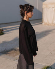 BASERANGE KNITTED SEAL POLO