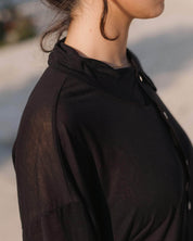 BASERANGE KNITTED SEAL POLO