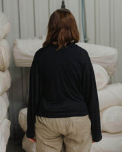 BASERANGE KNITTED SEAL POLO