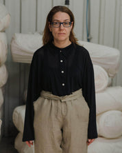 BASERANGE KNITTED SEAL POLO