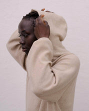 BASERANGE KNITTED SOAR HOODIE