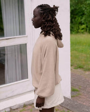 BASERANGE KNITTED SOAR HOODIE