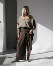 BASERANGE KNITTED SOAR PANTS