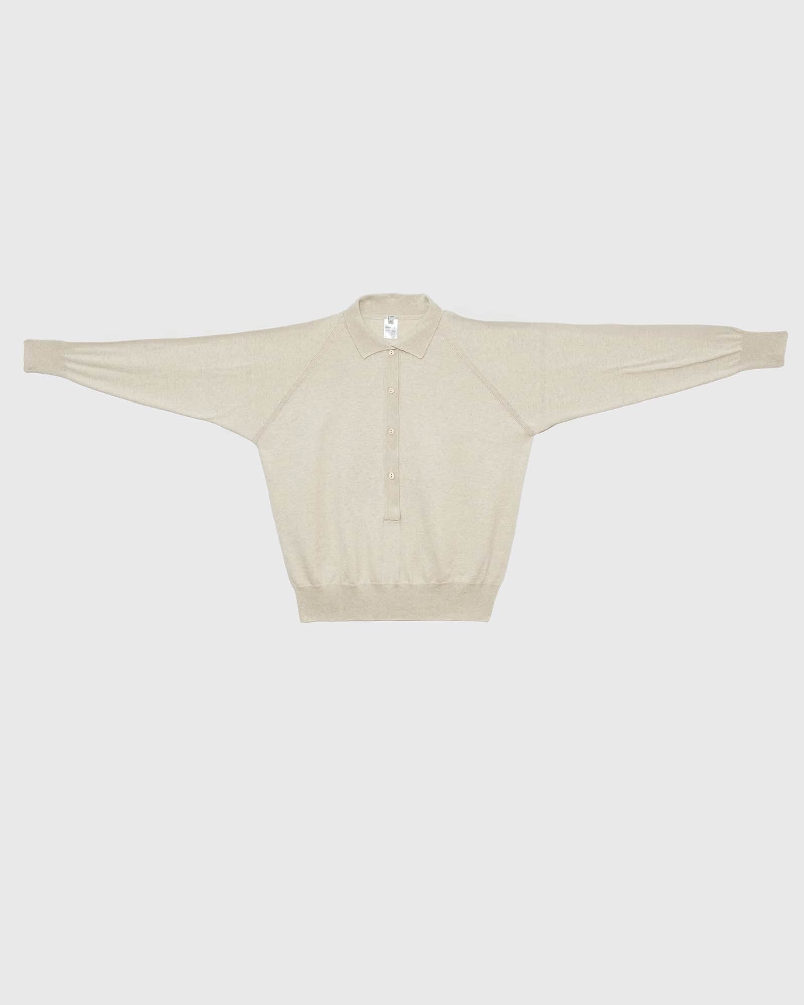 BASERANGE KNITTED SOAR POLO