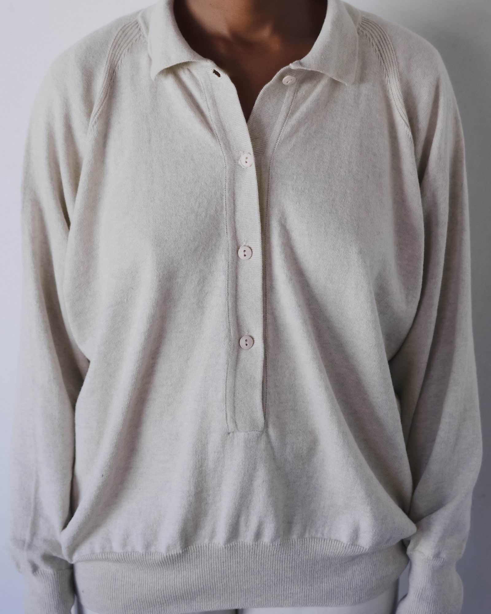 BASERANGE KNITTED SOAR POLO