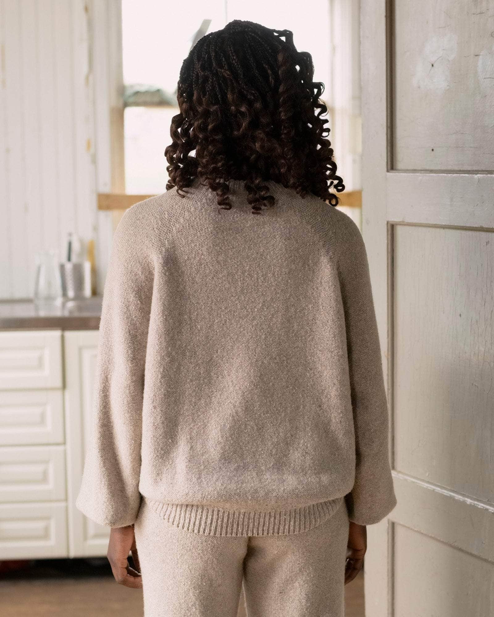BASERANGE KNITTED SOAR SWEATER