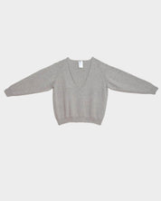 BASERANGE KNITTED SOAR V NECK
