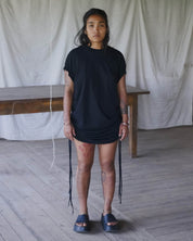 BASERANGE KNITTED STELE TANK DRESS