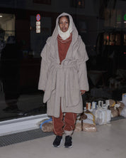 BASERANGE KNITTED TAJO PYRENEES COAT