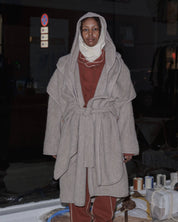 BASERANGE KNITTED TAJO PYRENEES COAT