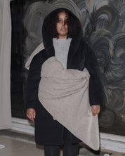 BASERANGE KNITTED TAJO PYRENEES COAT