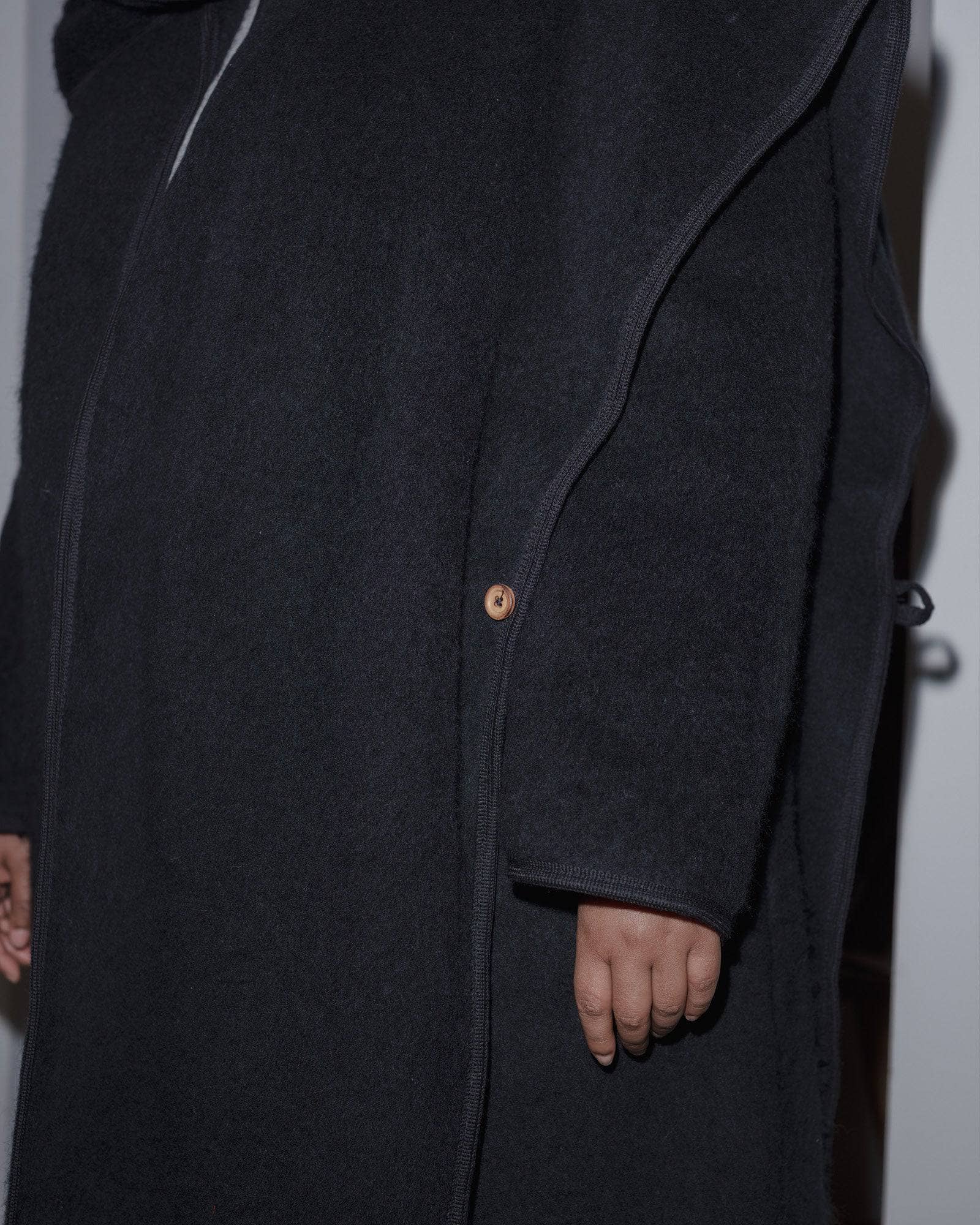 BASERANGE KNITTED TAJO PYRENEES COAT