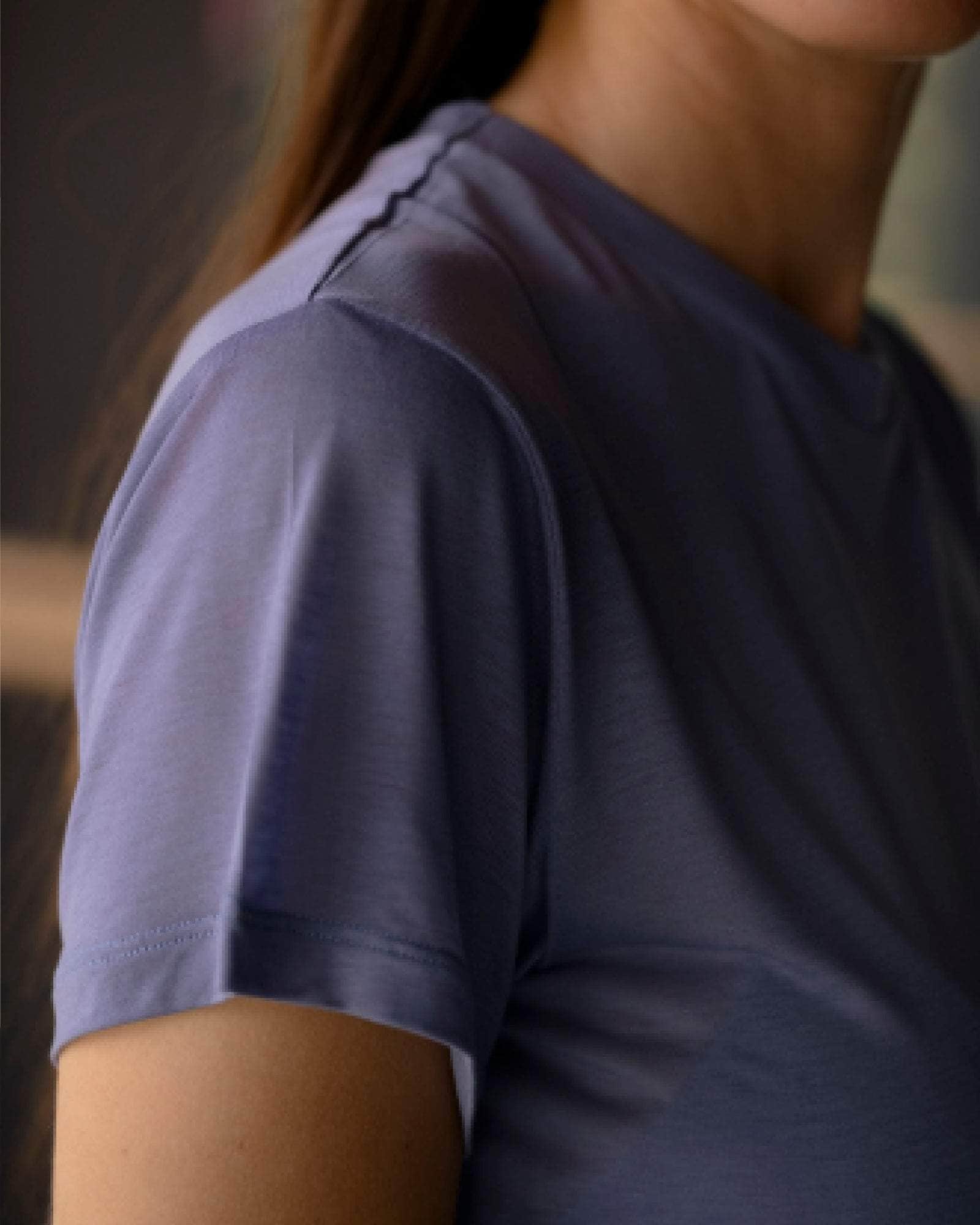 BASERANGE KNITTED TEE SHIRT