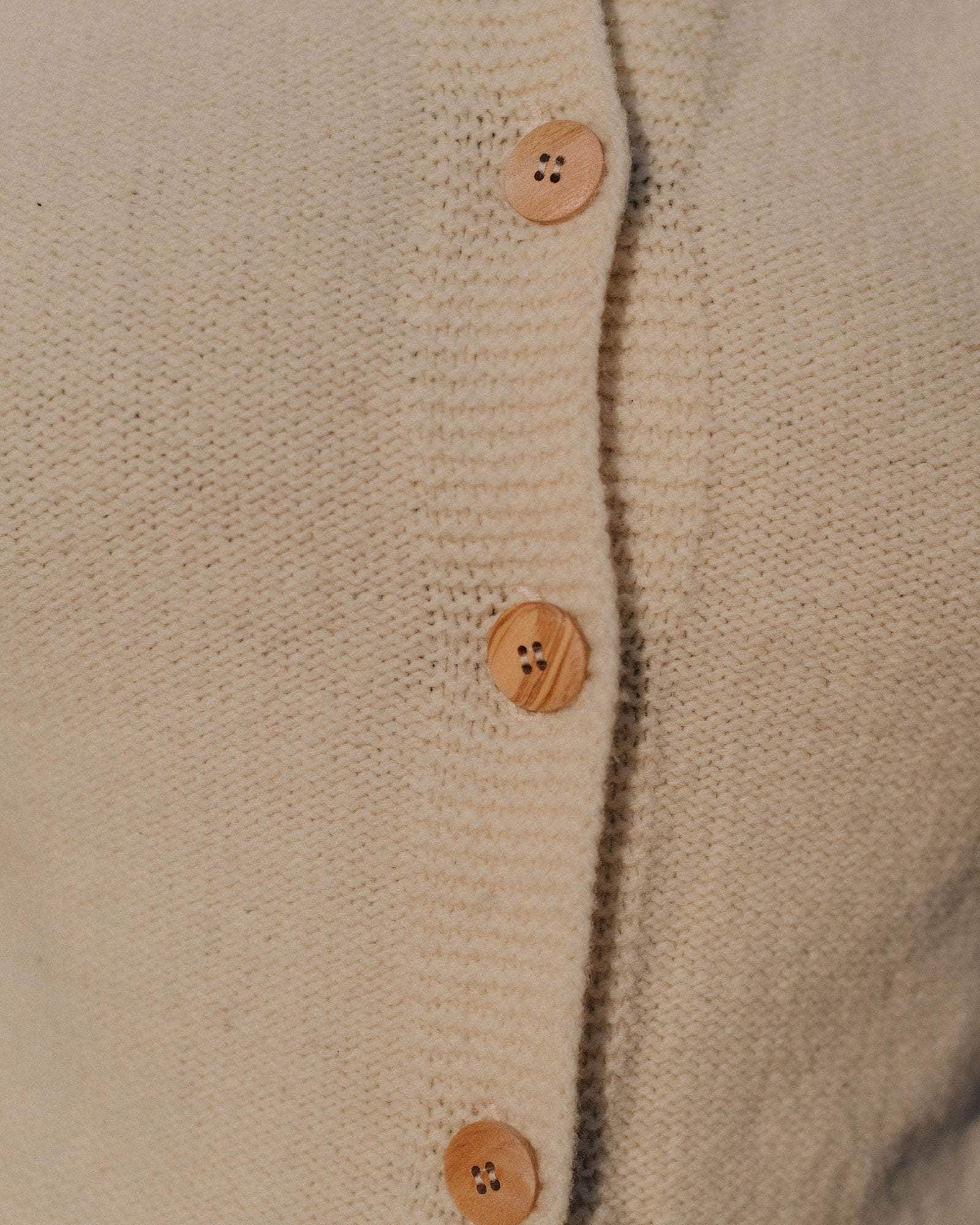 BASERANGE KNITTED TIER CARDIGAN