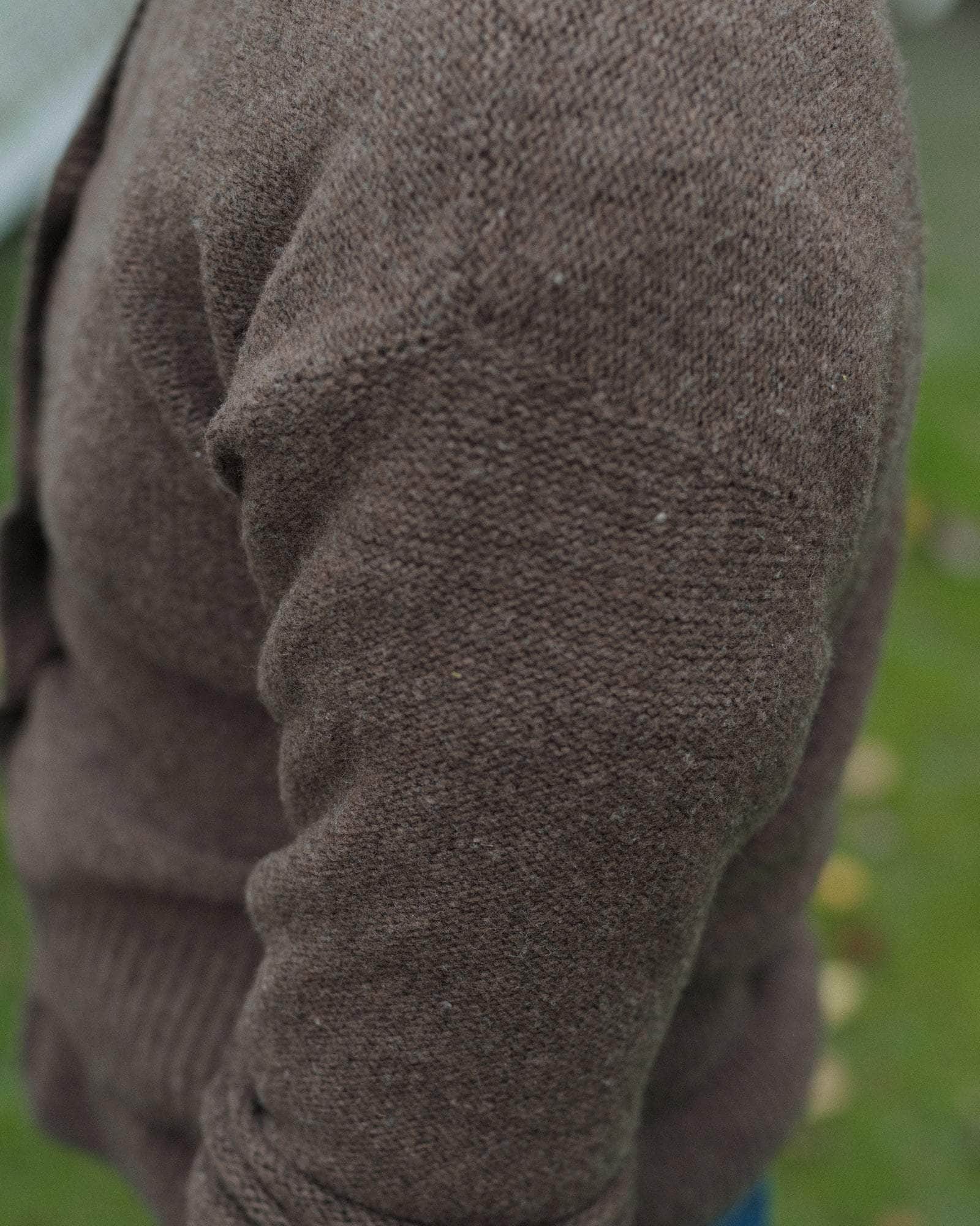 BASERANGE KNITTED TIER CARDIGAN